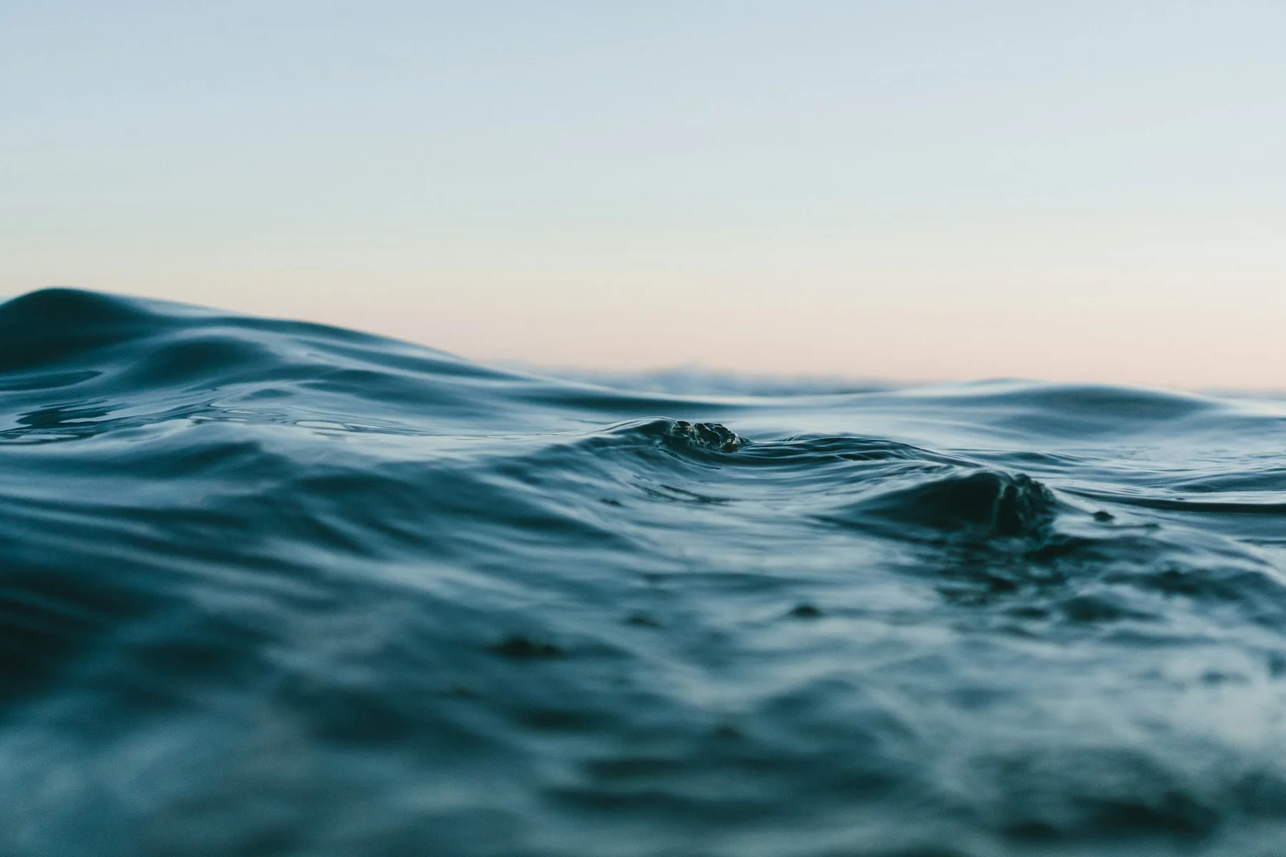 The sea, with time to watch it change